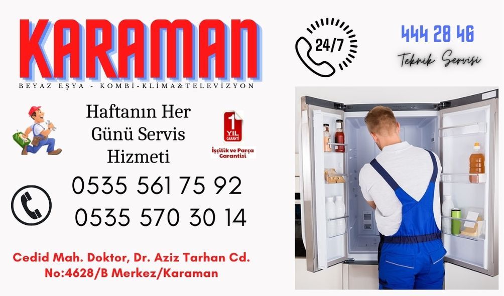 Karaman Beyaz Eşya Servisi